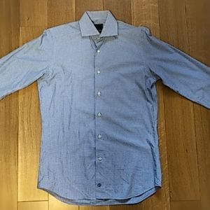 David Donahue Trim Fit Dress Shirt (15.5 34/35)